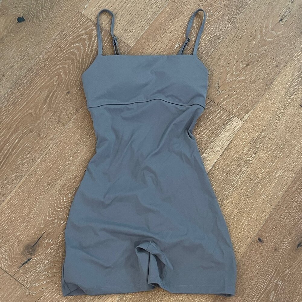 Gray Bodysuit - Adult Size Small